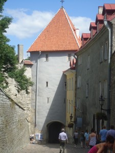Cobbled Streets Among the Town Walls
