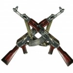 photo of crossed AK-47s on www.adventuresinexpatland.com